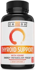 Фотография - Підтримка щитовидної залози Thyroid Support Zhou Nutrition 60 капсул