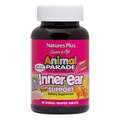 Фотография - Витамины для детей Animal Parade Childrens Chewable Inner Ear Support Nature's Plus вишня 90 конфет