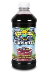 Чорничнй концентрат Blueberry Juice Dynamic Health 473 мл