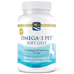 Фотография - Рыбий жир для собак Omega-3 Pet Nordic Naturals 90 капсул