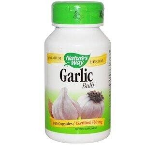 Чеснок Garlic Nature's Way 580 мг 100 капсул