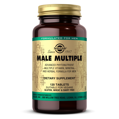 Фотография - Вітаміни для чоловіків Male Multiple Solgar 120 таблеток