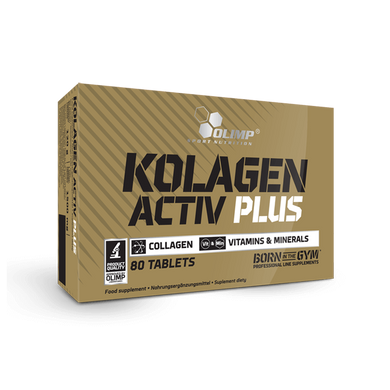 Колаген Kolagen Activ Plus Sport Edition Olimp Nutrition 80 таблеток