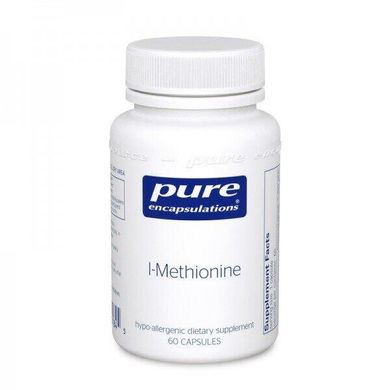 L-метионин l-Methionine Pure Encapsulations 60 капсул