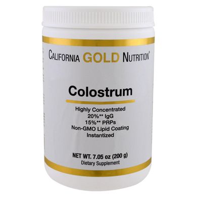 Фотография - Молозиво Colostrum California Gold Nutrition порошок 200 г