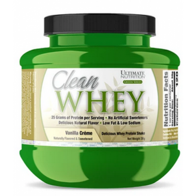 Фотография - Протеїн Clean Whey Ultimate Nutrition ваніль 30 г