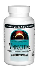 Фотография - Витамины для мозга Vinpocetine Source Naturals 10 мг 120 таблеток