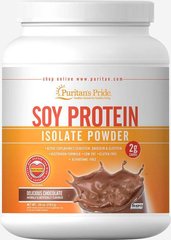 Фотография - Соївий протеїн Soy Protein Isolate Powder Chocolate Puritan's Pride шоколад 794 г