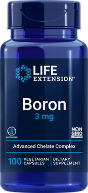 Бор Boron Life Extension 3 мг 100 капсул