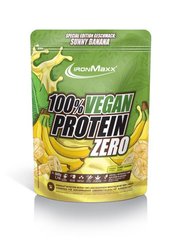 Фотография - Протеїн 100 % Vegan Protein Zero IronMaxx банан 500 г