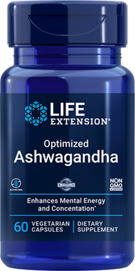 Ашвагандха Ashwagandha Life Extension екстракт 60 капсул