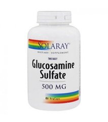 Фотография - Глюкозамін сульфат Glucosamine Sulfate Solaray 500 мг 60 капсул