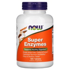 Фотография - Пищеварительные ферменты Super Enzymes Now Foods 180 таблеток