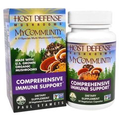 Фотография - Грибний екстракт для комплексної підтримки імунітету Comprehensive Immune Support Fungi Perfecti 30 капсул