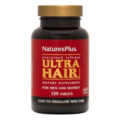 Фотография - Комплекс для волос Ultra Hair Nature's Plus 120 таблеток