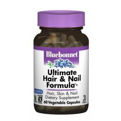 Фотография - Комплекс витаминов Ultimate Hair & Nail Formula Bluebonnet Nutrition 60 капсул