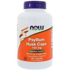 Подорожник Psyllium Husk Now Foods 700 мг 180 капсул