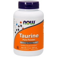 Таурин Taurine Now Foods порошок 227 г