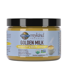 Фотография - Золоте молоко суміш MyKind Organics Golden Milk Recovery & Nourishment Garden of Life порошок 105 г