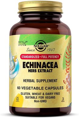 Эхинацея экстракт Echinacea Herb Solgar 60 капсул