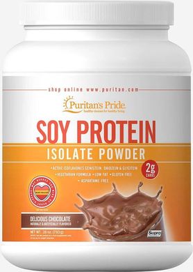Фотография - Соевый протеин Soy Protein Isolate Powder Chocolate Puritan's Pride шоколад 794 г