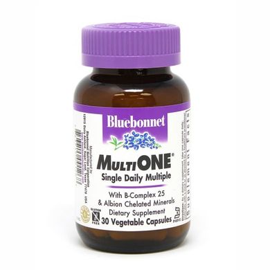 Фотография - Мультивітаміни MultiOne Bluebonnet Nutrition 30 капсул