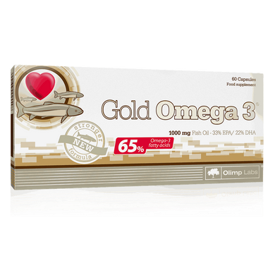 Фотография - Омега Gold Omega 3 Olimp Nutition 60 капсул