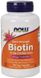 Вітамін В7   Біотин Biotin Now Foods 10000 мкг 120 капсул