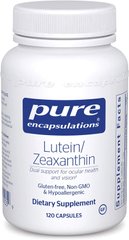 Фотография - Лютеин/Зеаксантин Lutein/Zeaxanthin Pure Encapsulations 120 капсул
