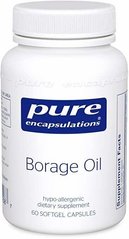 Олія огірочника Borage Oil Pure Encapsulations 60 капсул