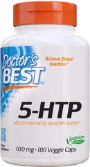 5-НТР 5-гідроксітріптофан Doctor's Best 100 мг 180 капсул