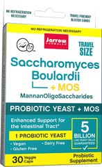 Сахаромицеты буларди Saccharomyces Boulardii + MOS Jarrow Formulas 30 капсул