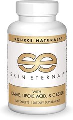 Фотография - Здоровье кожи с DMAE + Альфа-липоевой кислотой Skin Eternal Source Naturals 120 таблеток