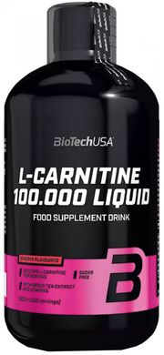 Фотография - L-карнітин L-Carnitine Liquid 100 000 BioTech USA вишня 500 мл