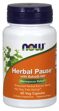 Фотография - Допомога при менопаузі Herbal Pause Now Foods 60 капсул