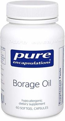 Масло огуречника Borage Oil Pure Encapsulations 60 капсул