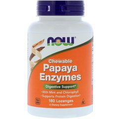 Фотография - Травні ферменти папайї Papaya Enzymes Now Foods 180 льодяників