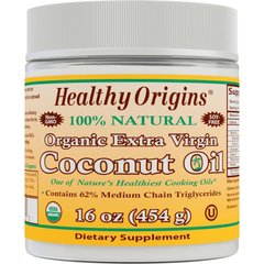 Фотография - Кокосове масло Coconut Oil Healthy Origins органік 454 г