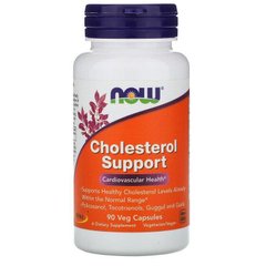 Фотография - Поддержка уровня холестерина Cholesterol Support Now Foods 90 капсул