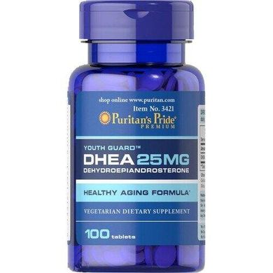 Фотография - DHEA Дегидроэпиандростерон DHEA Puritan's Pride 25 мг 100 таблеток