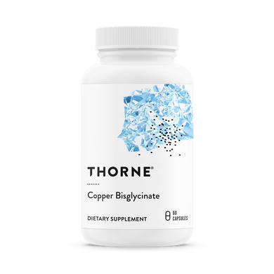 Медь Copper Bisglycinate Thorne Research 60 капсул