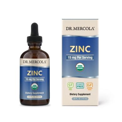 Цинк Zinc Dr. Mercola 15 мг 115 мл