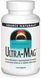 Магній (ультра) плюс вітамін B-6 Ultra-Mag Source Naturals 120 таблеток
