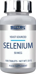 Селен Selenium Scitec Nutrition 50 мг 100 таблеток