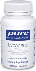 Фотография - Лікопін Lycopene Pure Encapsulations 20 мг 60 капсул