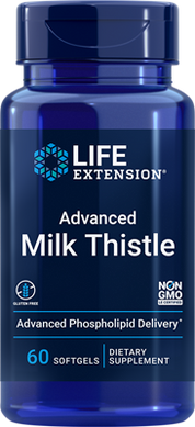 Розторопша Milk Thistle Life Extension 60 капсул