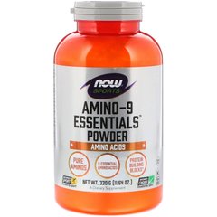 Амінокислоти Amino-9 Essentials Now Foods порошок 330 г