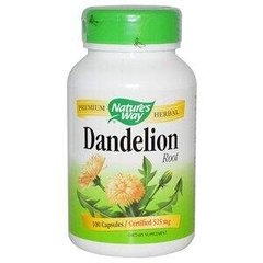 Фотография - Корінь кульбаби Dandelion Nature's Way 525 мг 100 капсул