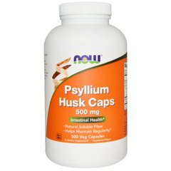 Подорожник Psyllium Husk Now Foods 500 мг 500 капсул