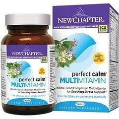 Фотография - Вітаміни для боротьби со стресом Perfect Calm Multivitamin New Chapter 72 таблетки